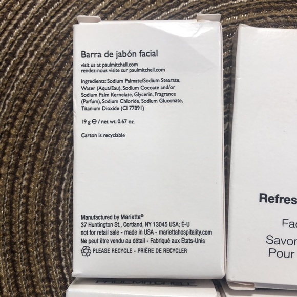 6 Pkgs Paul Mitchell Facial Bars - Picture 3 of 3